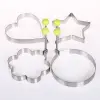 Sunshine Department Store stainless steel omelette model, heart-shaped omelette mold, creative omelette ring Specification image